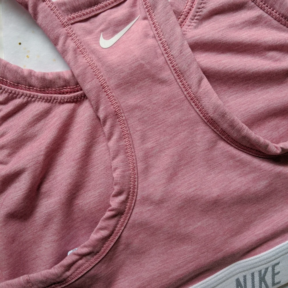 NWOT Nike / Dri-Fit / Sports Bra / Pink / Halter Top / Size: S - Picture 2 of 3
